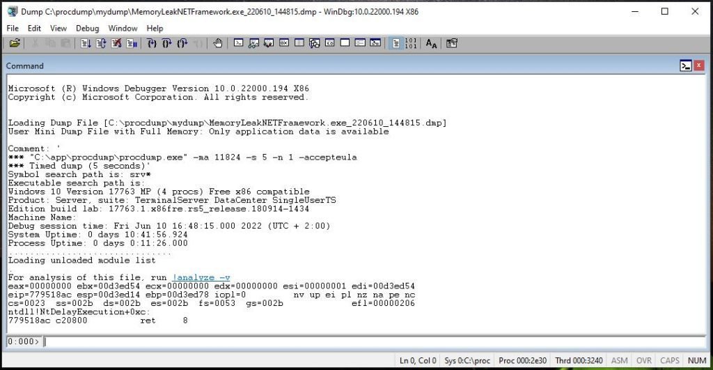 Getting Memory Dump of .NET Applications (Windows&Linux Containers) on ...